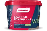Краска латексная PARADE W100 Влажные помещения база С 9л