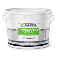 Штукатурка структурная декоративная Лакра с эффектом "Зернистости" 3мм белая 15кг