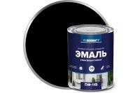 Эмаль ПФ-115 PROREMONTT черный 0,9кг