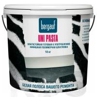 Шпатлевка финишная полимерная влагостойкая Bergauf Uni Pasta ЛЕТО-ЗИМА, 18 кг