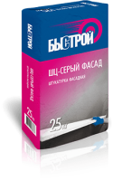Штукатурка цементная ШЦ-серый фасад 25 кг