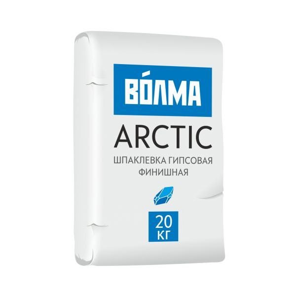 Шпаклевка финишная гипсовая Волма Арктик 20 кг 