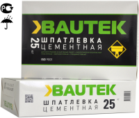 Шпатлевка цементная BAUTEK 25кг