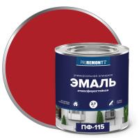 Эмаль ПФ-115 PROREMONTT красный 2,7кг